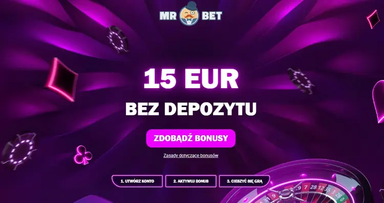 Mr Bet - bonus bez depozytu